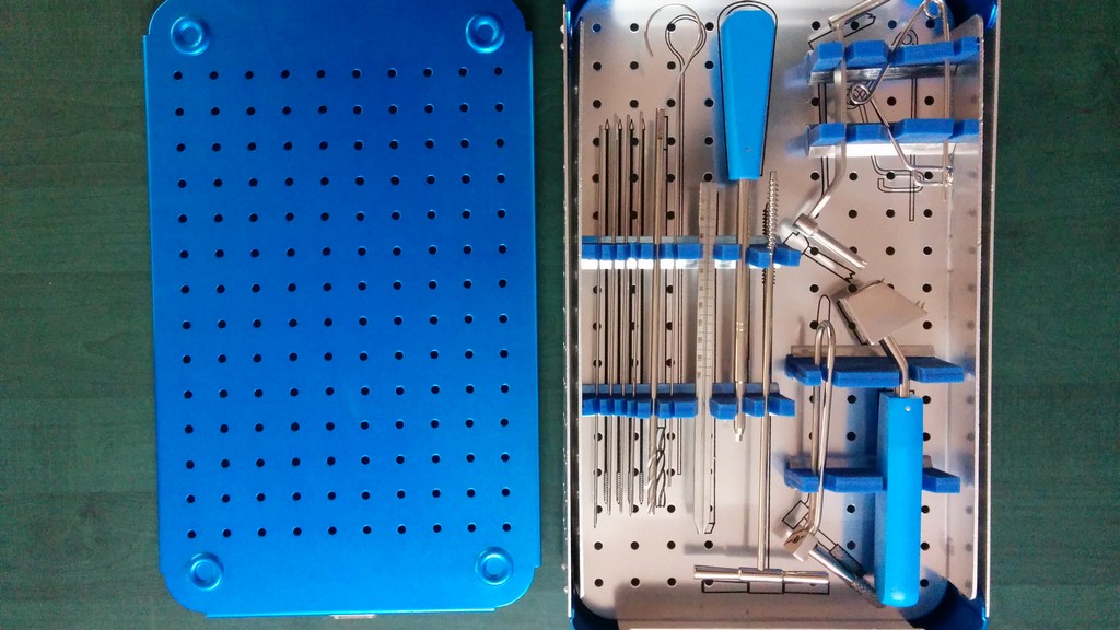 4mm Kanüllü Spongioz Vida Alet Seti