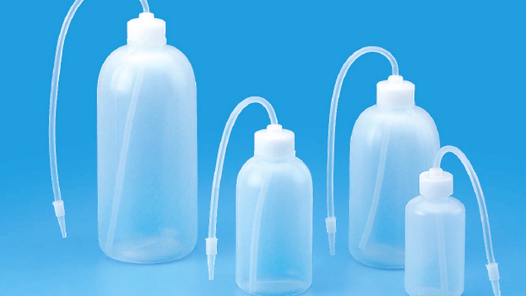 80002A Wasfles van polyethyleen