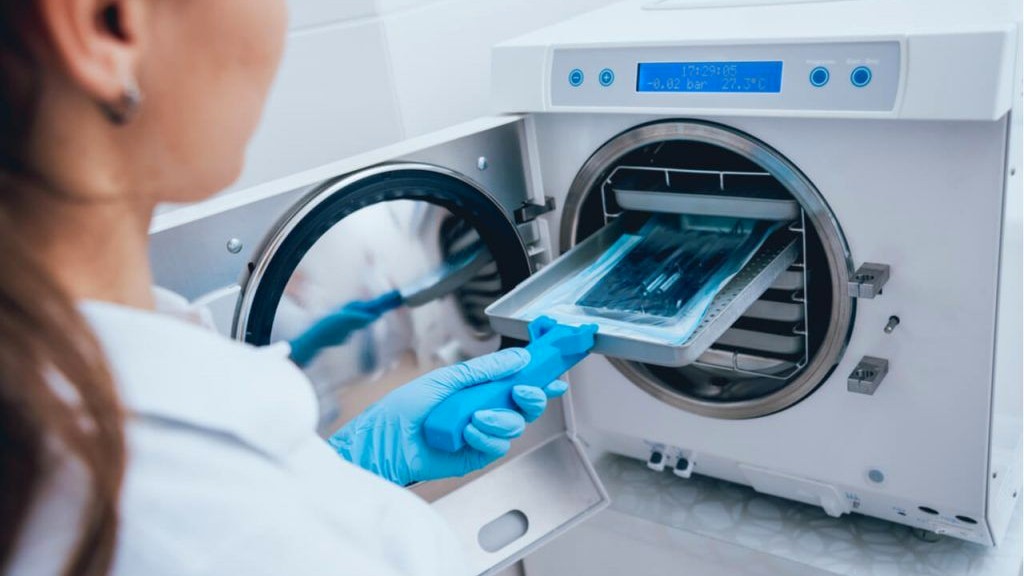 Aletler için Sterilizasyon Kaseti