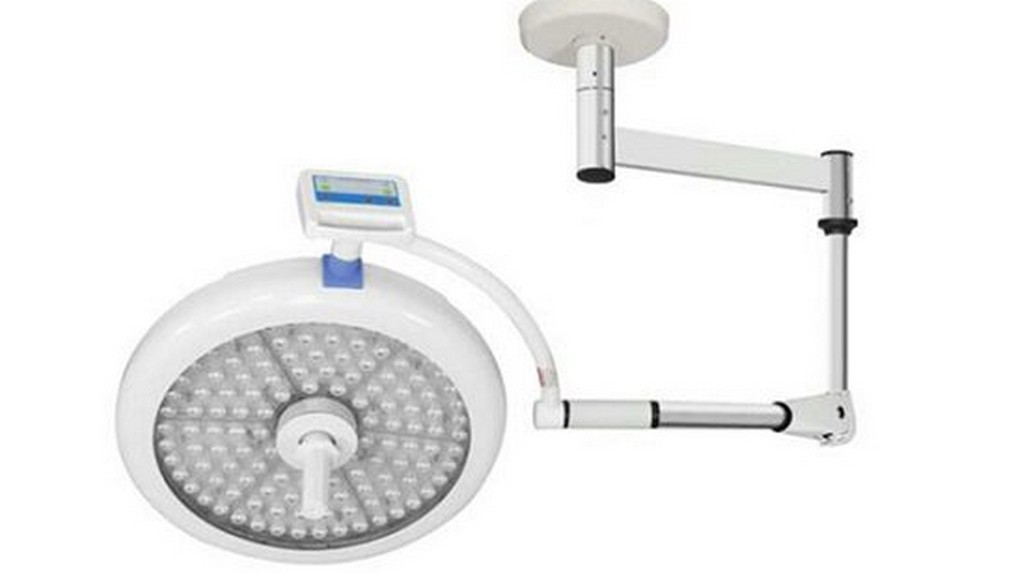 Ameliyat Lambası - LED, Tavan Montajı, Tek Kubbe