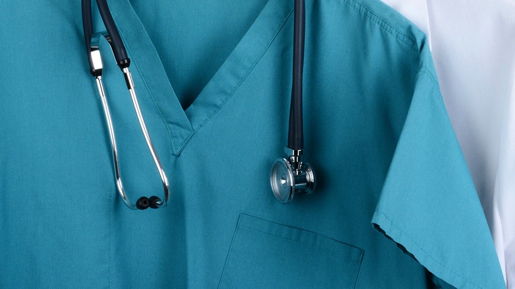 Doktorlar İçin Premium Ameliyathane Önlüğü - Unisex V Yaka
