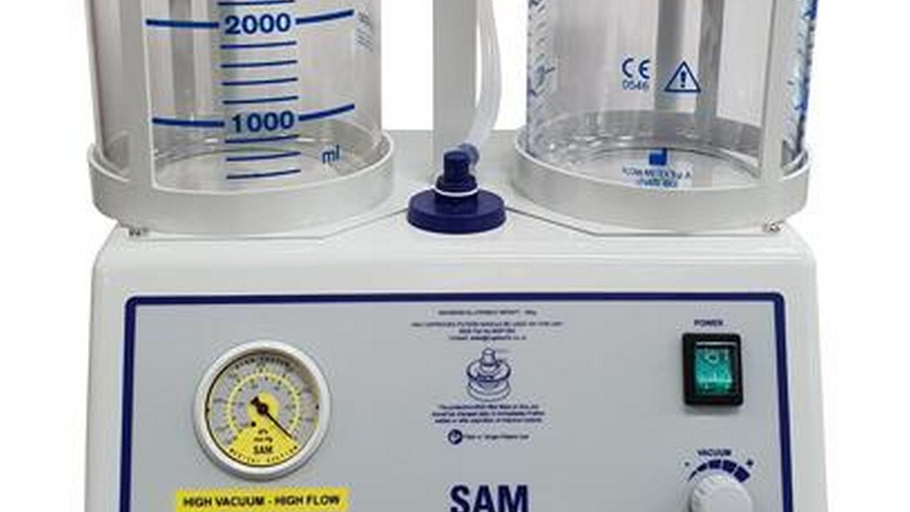 Elektrikli Aspirasyon Ünitesi - Paslanmaz Çelik Üst, 35 Litre