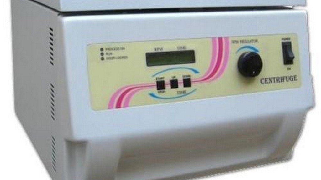 Hematokrit Santrifüjü - Dijital Zamanlayıcı ve RPM - Kapiller Tüpler