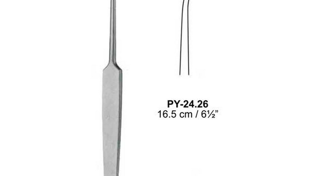 Trakea Kanca Retraktörü (Künt, İki Prong)