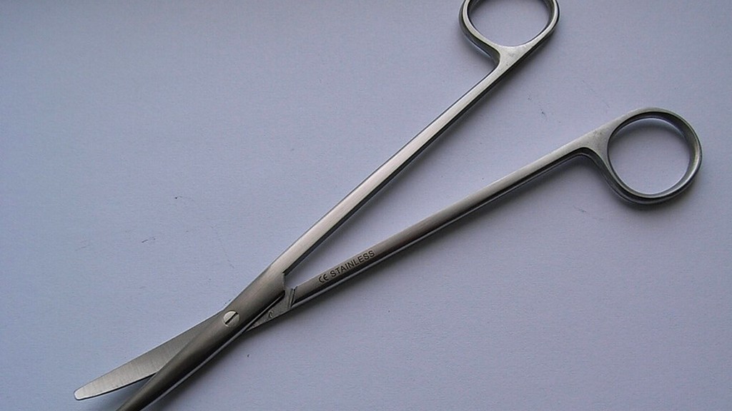 Tungsten Karbür Mayo Kavisli Makas